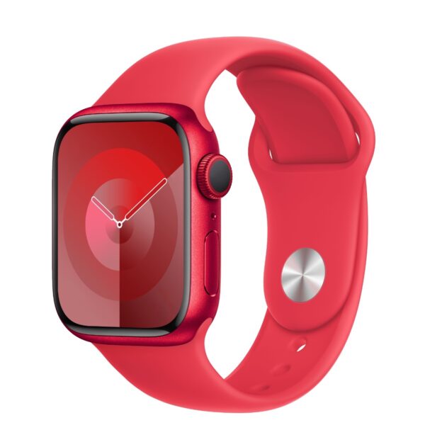 Apple Watch Series 9 41mm (PRODUCT)RED Aluminum Case with Red Sport Band