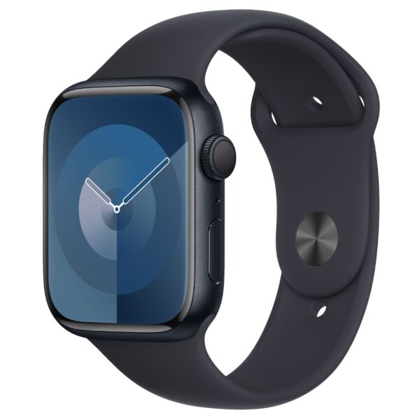 Apple Watch Series 9 45mm Midnight Aluminum Case with Midnight Sport Band