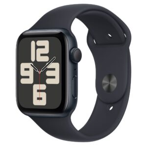 Apple Watch SE (2023) 44mm Midnight Aluminum Case with Midnight Sport Band