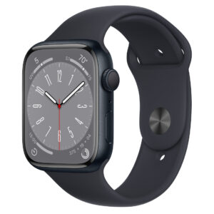 Apple Watch Series 8 45mm Midnight Aluminum Case with Midnight Sport Band