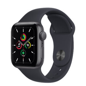 Apple Watch SE 40mm Space Gray Aluminium Case with Midnight Sport Band